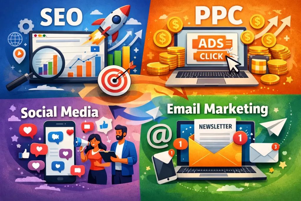 seo, ppc, etc. services