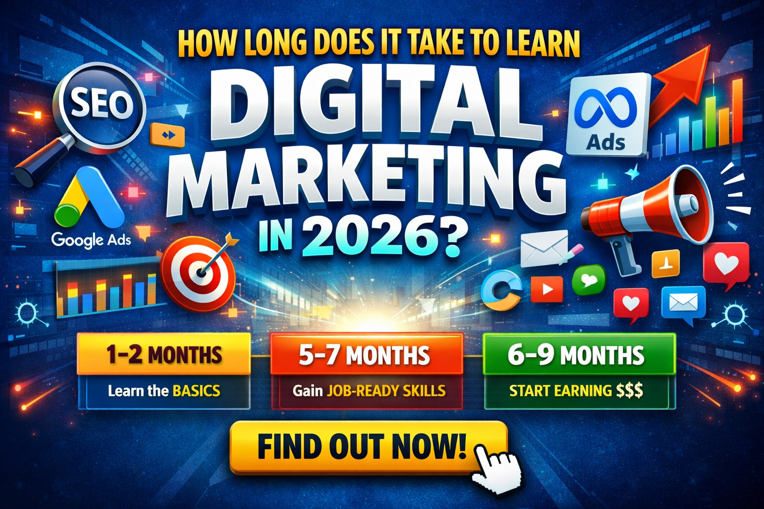 How Long Does It Take to Learn Digital Marketing