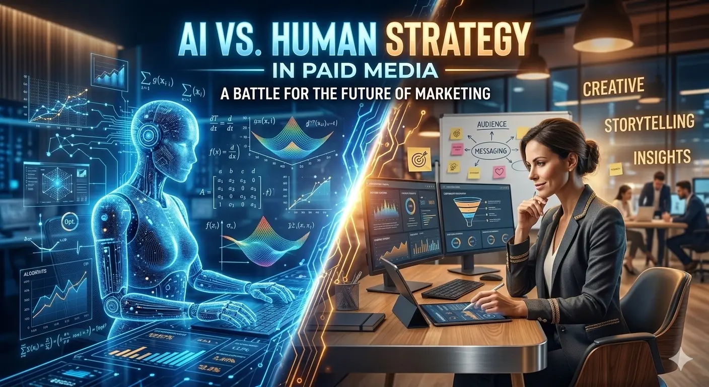 AI vs. Human Strategy in Paid Media: A Battle for the Future of Marketing
